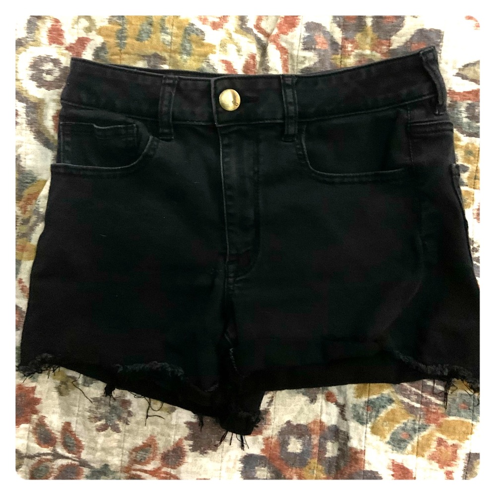 American Eagle High Rise Festive Shorts